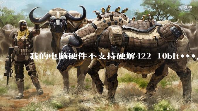 我的电脑硬件不支持硬解422 10bit***，但是用达芬奇可以编辑和导出，这是为什么?